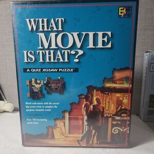BGI Puzzles What Movie is That? A Quiz Jigsaw Puzzle 252 Large Movie Facts